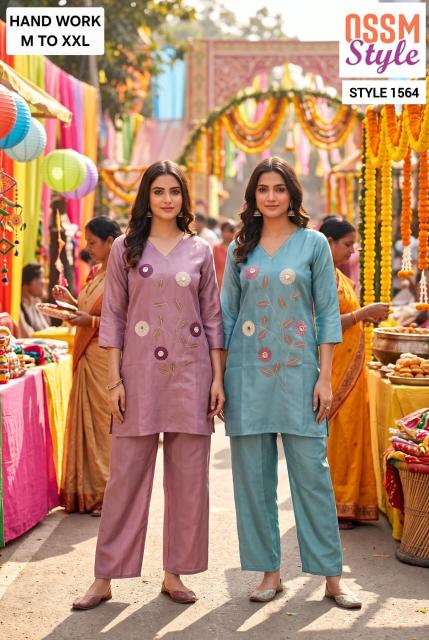 Ossm style 1564 coord set wholesale clothes online india